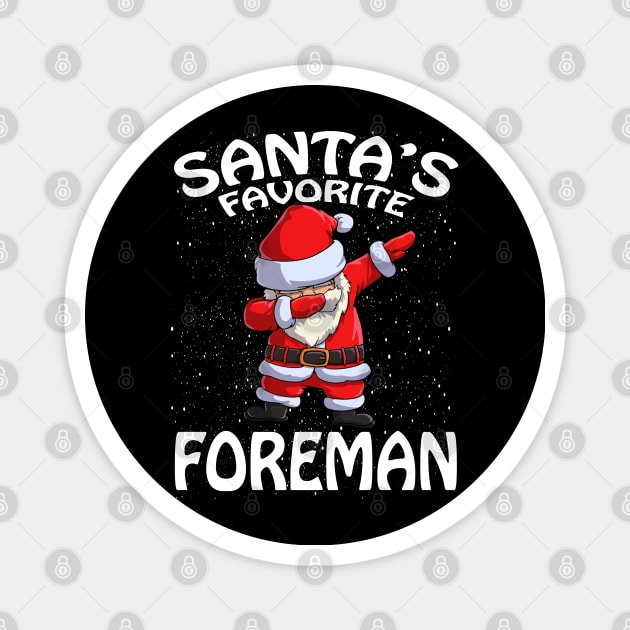 Santas Favorite Foreman Christmas Magnet by intelus